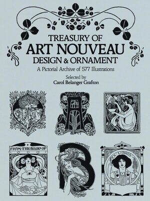 eBook - Treasury of Art Nouveau Design & Ornament by Carol